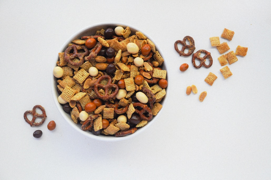 Fall Harvest Chex Mix for Thanksgiving