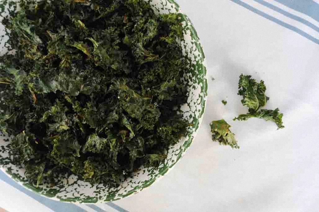 Homemade Kale Chips you won't miss Potato Chips