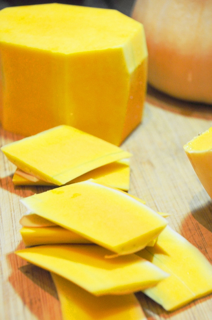 Roasted Butternut Squash Ravioli with Cream Sauce