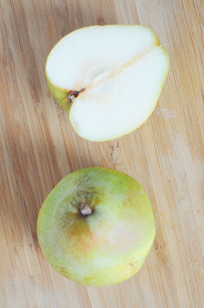 Pear and Pomegranate Salad with Champagne Vinaigrette