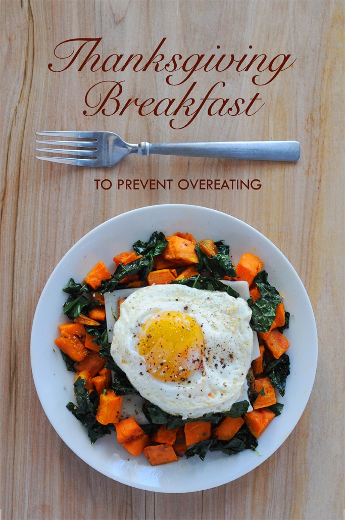 Thanksgiving Breakfast to Prevent Overeating