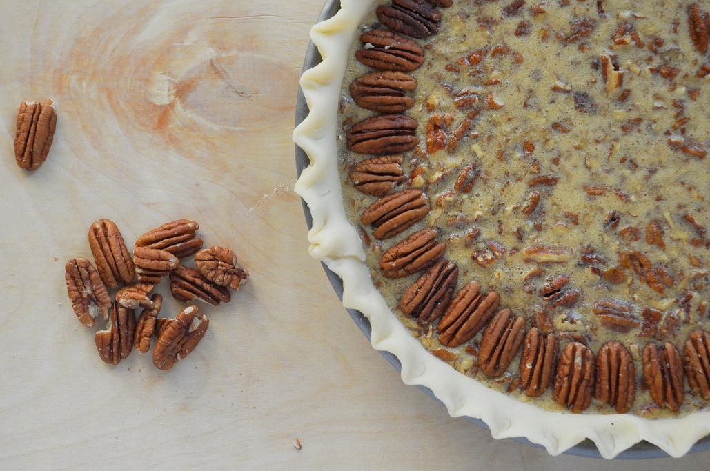 Bourbon and Chocolate Chip Pecan Pie