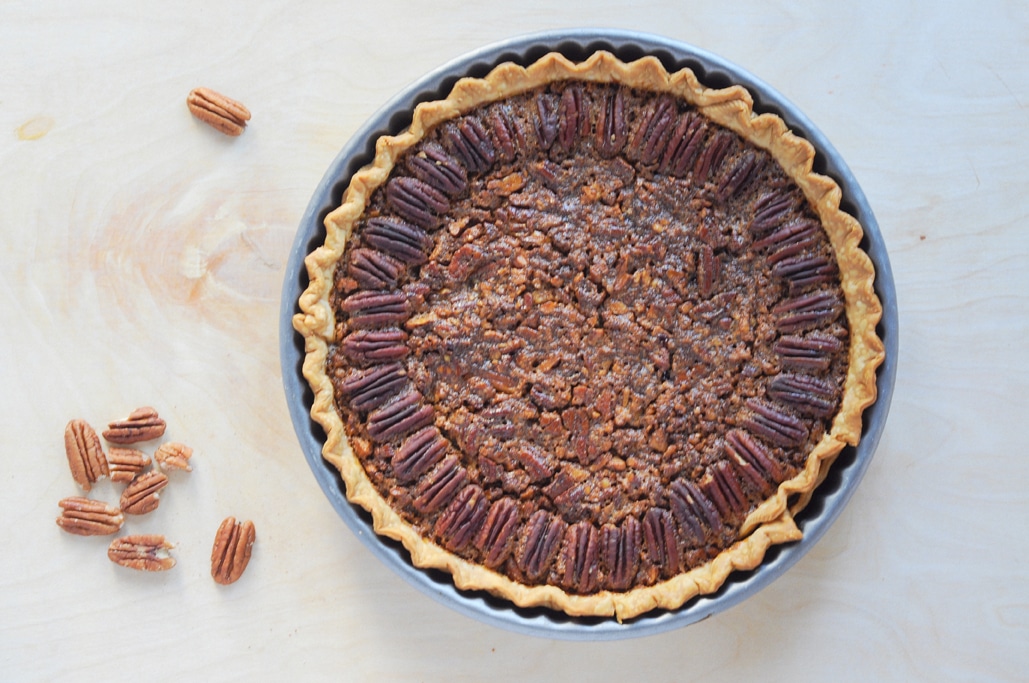 Bourbon and Chocolate Chip Pecan Pie