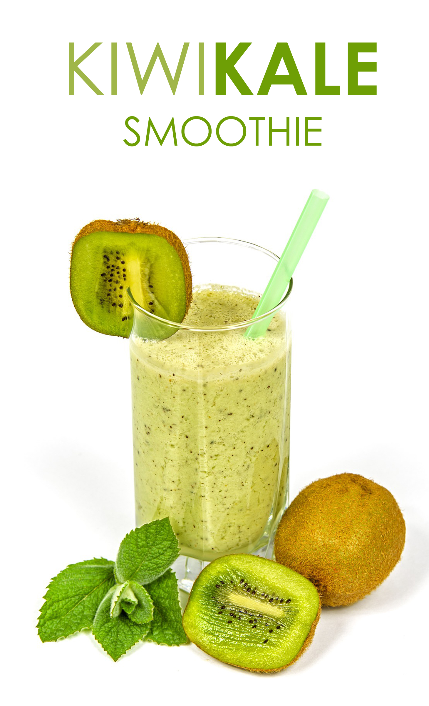 Kiwi Kale Smoothie Supports Weight Loss | Lizzy Loves Food