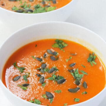 Detox Carrot and Ginger Soup in the Crock Pot