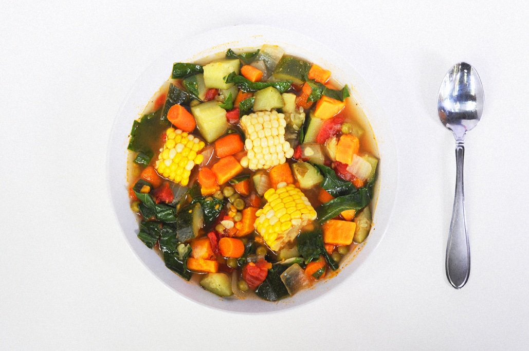 vegan summer vegetable soup recipe