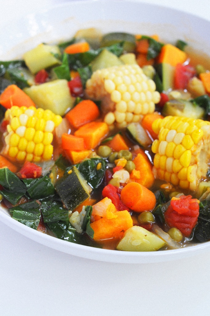 vegan summer vegetable soup recipe