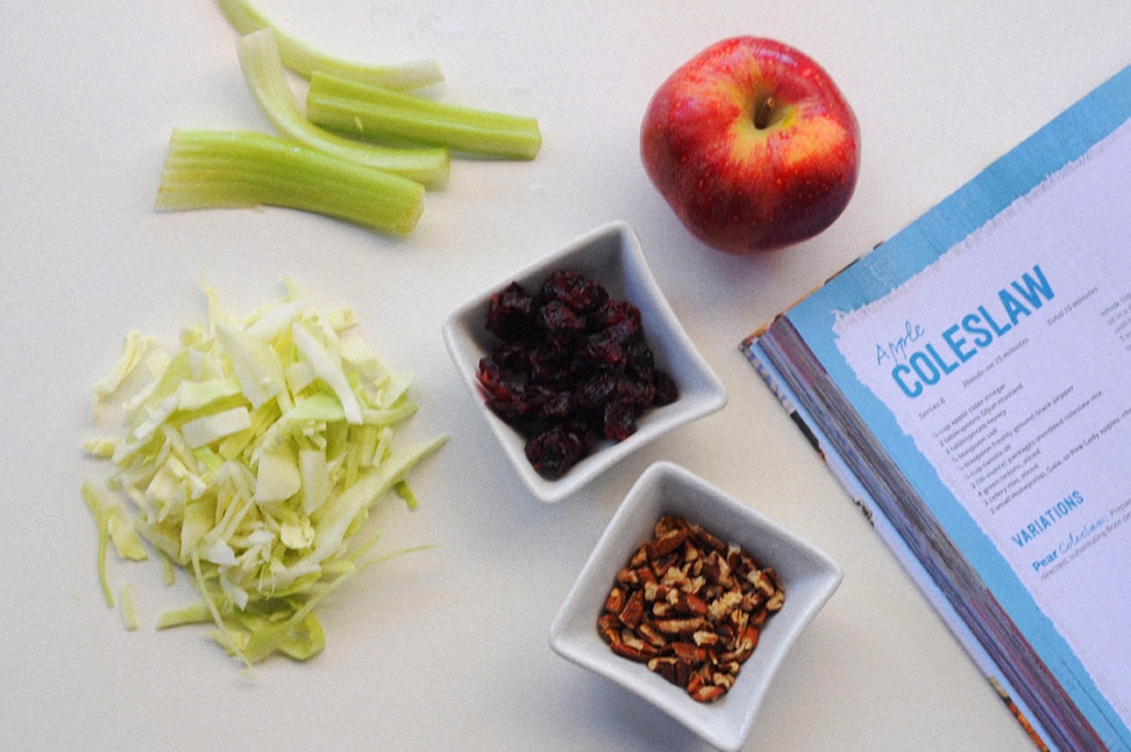 Sunday Suppers Cranberry Almond Coleslaw