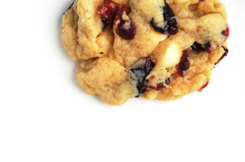 White Chocolate Cranberry Macadamia Cookies