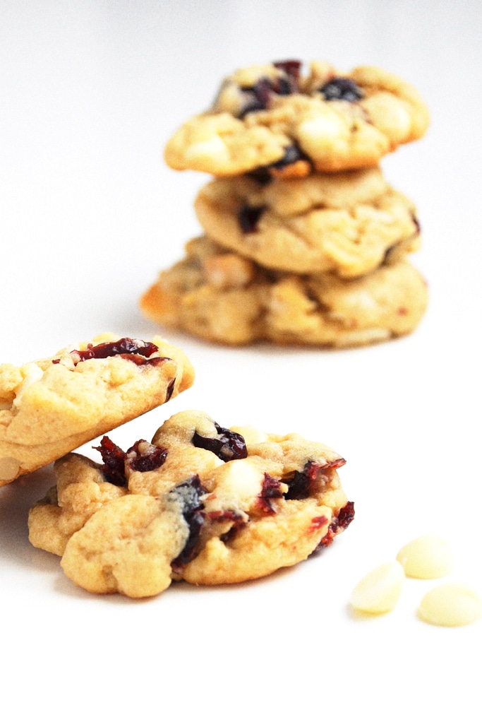 White Chocolate Cranberry Macadamia Cookies