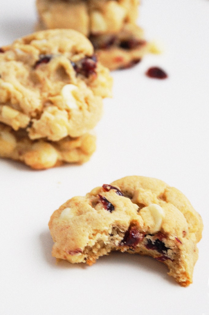 White Chocolate Cranberry Macadamia Cookies