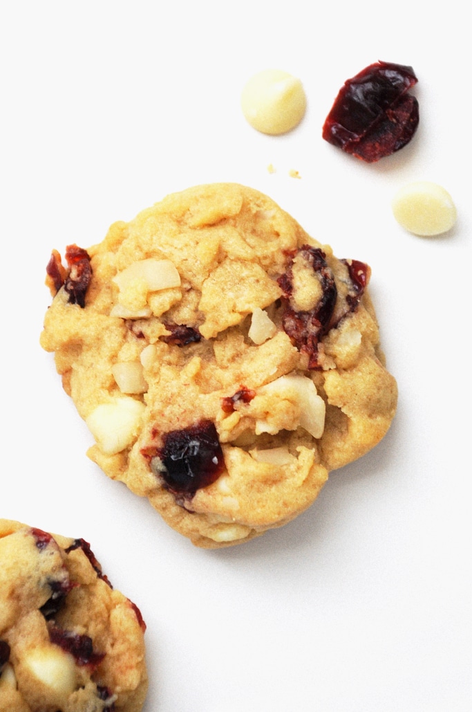 White Chocolate Cranberry Macadamia Cookies