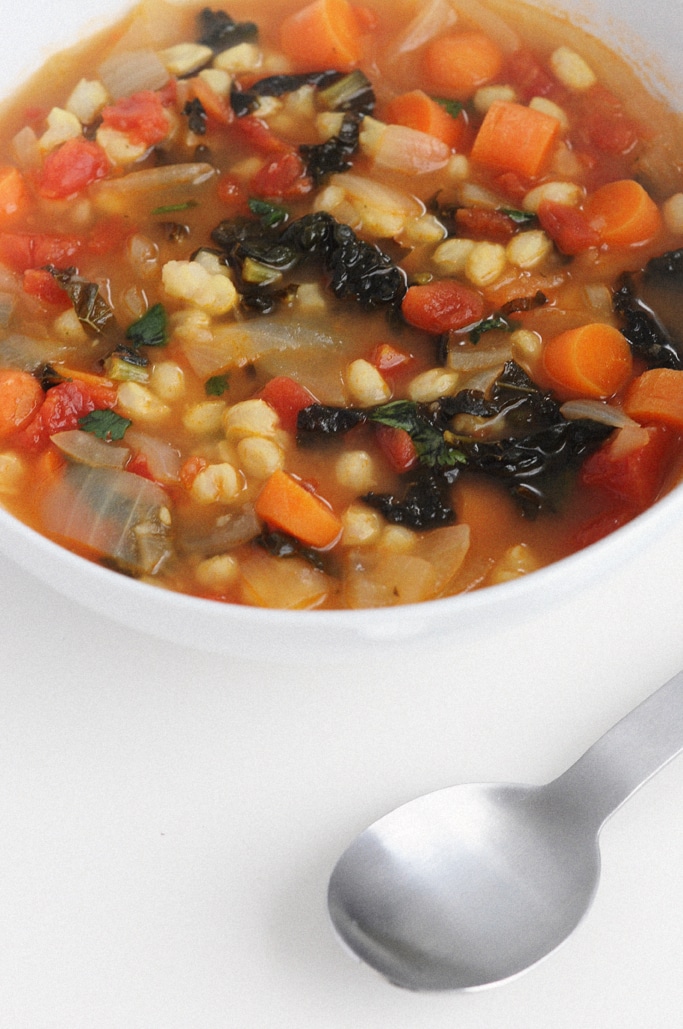 Vegan Mexican Hominy Soup