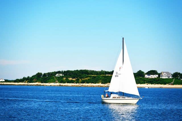 Sailboat in New England