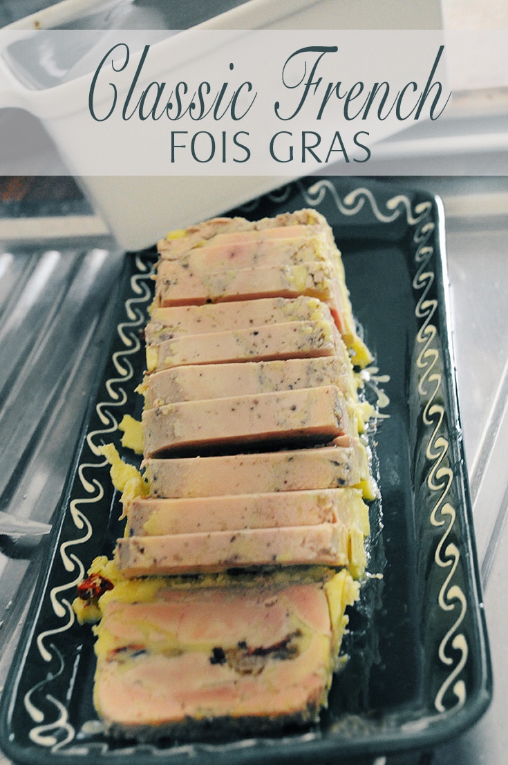 Foie Gras on a platter