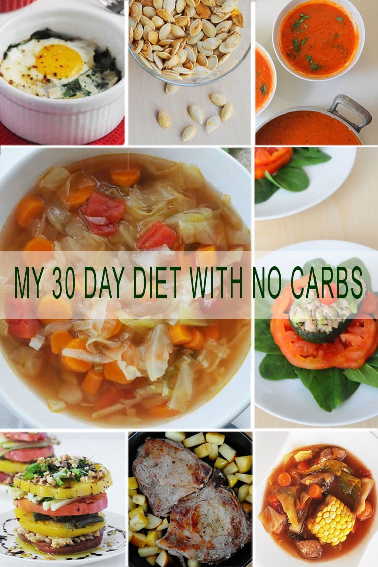 No Carb Diet List