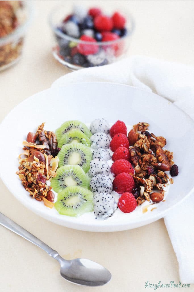 Low-Carb Coconut Granola Recipe {Florida} | Lizzy Loves Food