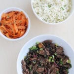 Low-Carb Teriyaki Beef Dinner