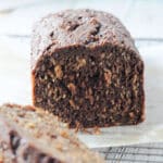 Chocolate Banana Oat Bread