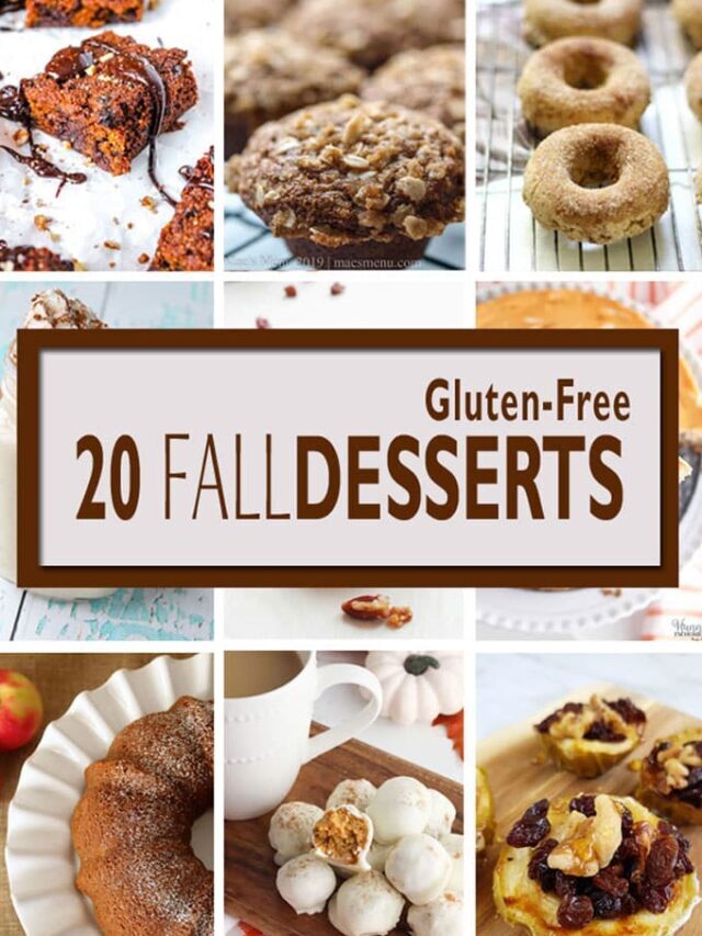 20 Gluten-Free Fall Desserts