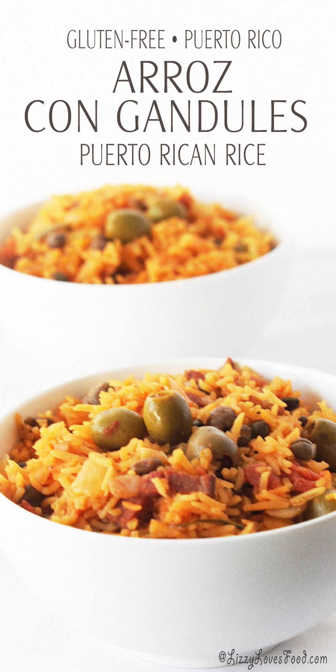 Arroz Con Gandules {Puerto Rican Rice} | Lizzy Loves Food