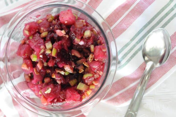 Cranberry Salad for the Holidays | Lizzy Loves Food