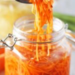 Pickled Daikon and Carrots in Jars