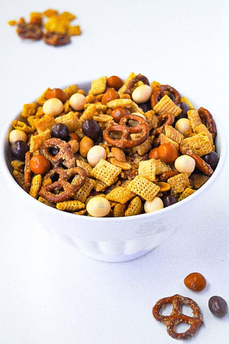 Gluten-Free Chex Mix filled with Fall Flavors | Lizzy Loves Food