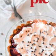 pie on the table