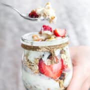 Parfait with Homemade Greek Yogurt